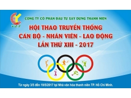 Hội thao CBNV công ty lần thứ 13 - năm 2017